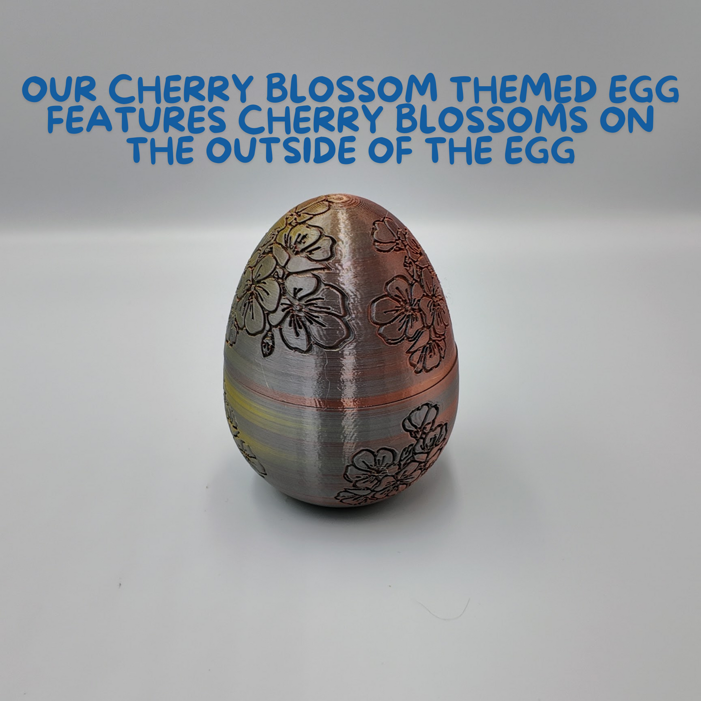 Cherry Blossom Dragon Egg - 14" Dragons Articulating Joints - Cherry Blossom Themed