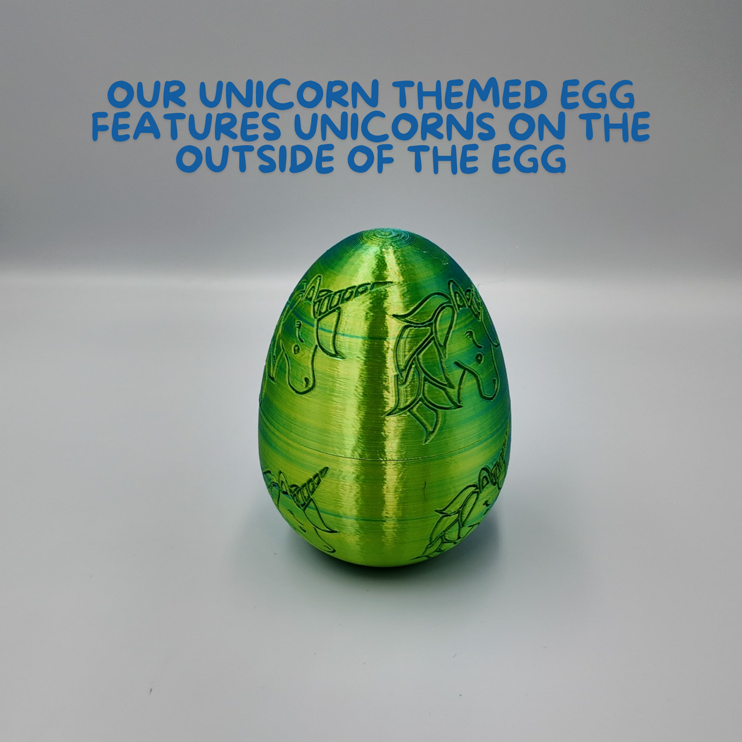 Unicorn Dragon Egg - 14.5" Dragons Articulating Joints - Unicorn Themed