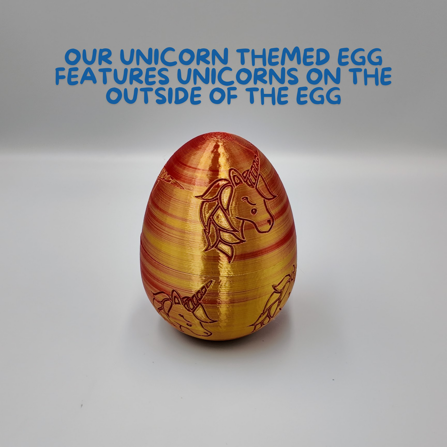 Unicorn Dragon Egg - 14.5" Dragons Articulating Joints - Unicorn Themed