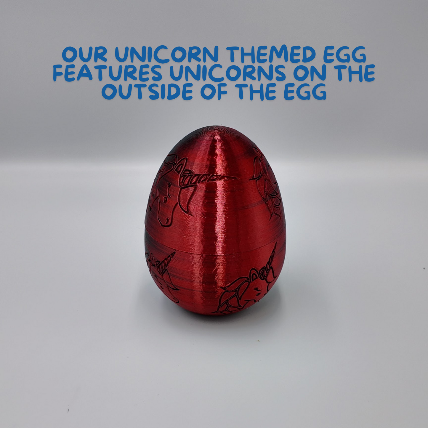 Unicorn Dragon Egg - 14.5" Dragons Articulating Joints - Unicorn Themed