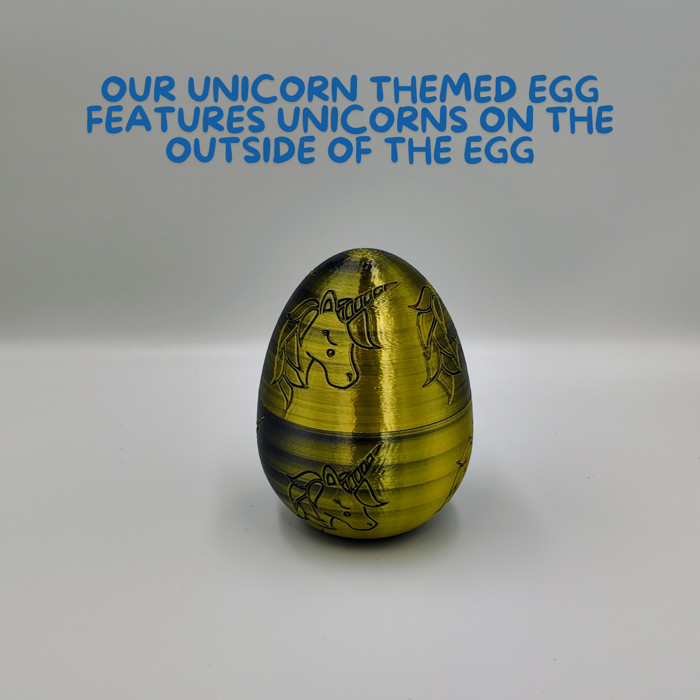 Unicorn Dragon Egg - 14.5" Dragons Articulating Joints - Unicorn Themed