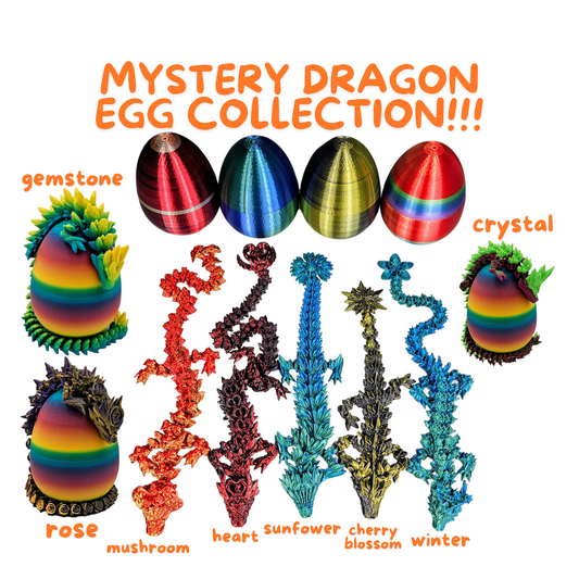 Mystery Dragon Egg Articulating Fidget Toys